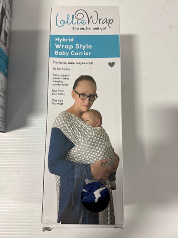 Image for Lollie Wrap Hybrid Wrap Style Baby Carriers
