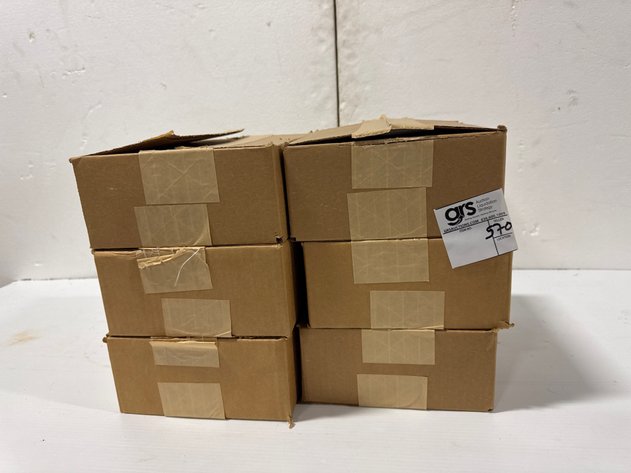 Image for 6 Boxes of Amber Glass Bottles