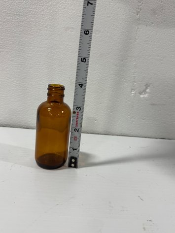 Image for Gerresheimer 2 oz Amber Glass Boston Round Bottles Case of 288
