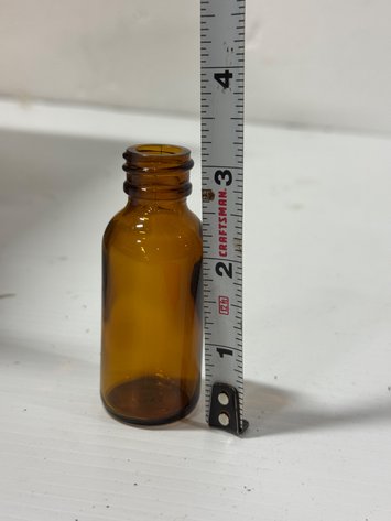 Image for 6 Boxes of Amber Glass Threaded Bottles