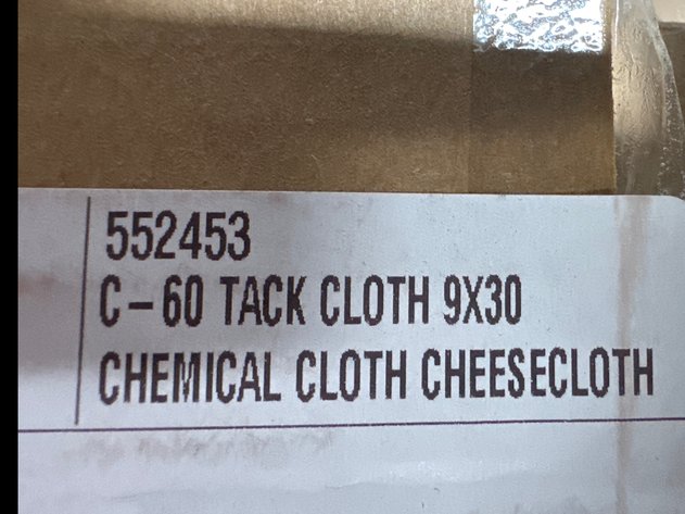 Image for American Fiber C-60 9x30 Tack Cloths - 44 Count