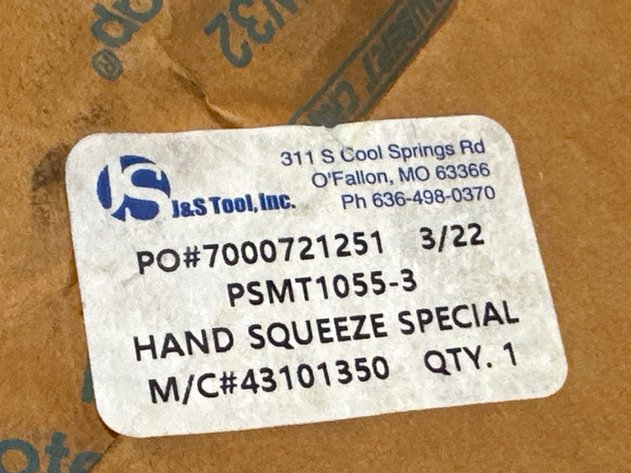 Image for (3) TATCO PSMT1055-3 Hand Squeeze Riveter Tools