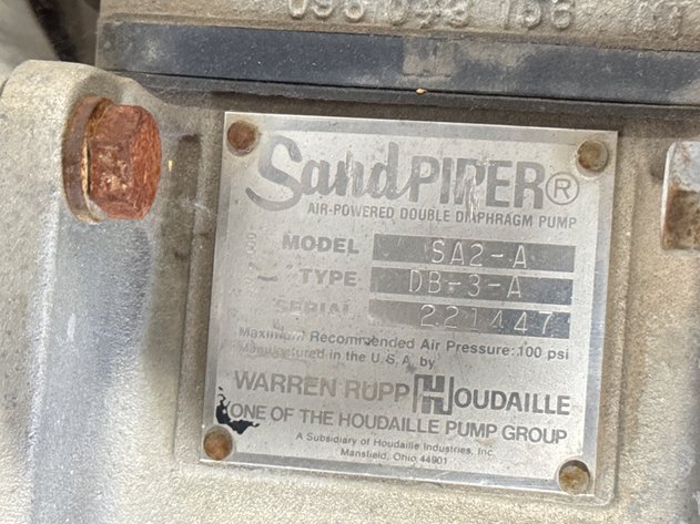 Image for Warren Rupp SandPIPER SA2-A Double Diaphragm Pump