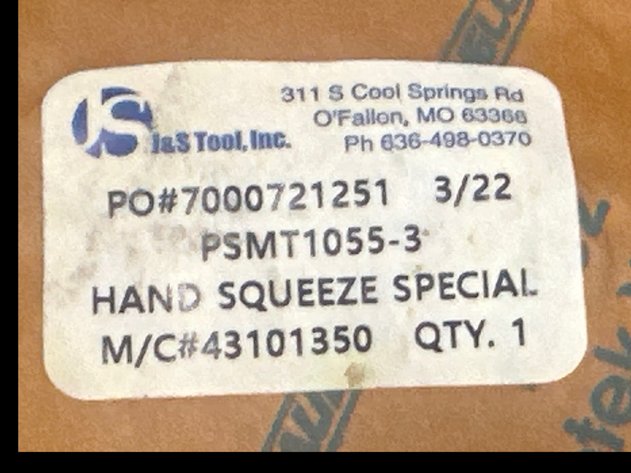 Image for TATCO PSMT1055-3 Hand Squeeze Riveters