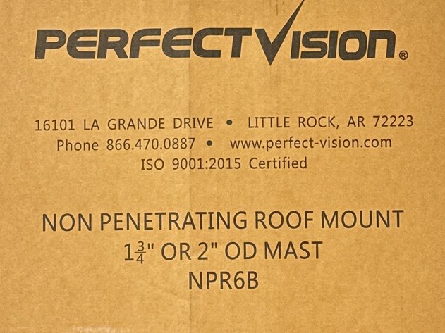 Image for PerfectVision NPR6B Non-Penetrating Roof Mount
