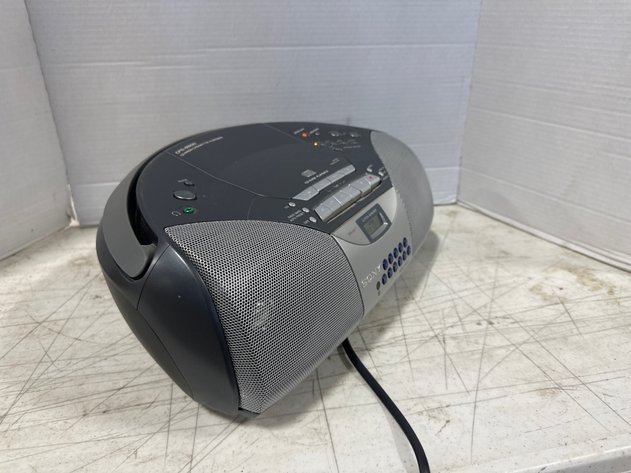 Image for 2 Sony CD Radio Cassette Boomboxes