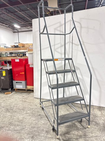Image for EGA Products MD0413 Rolling Warehouse Step Ladder