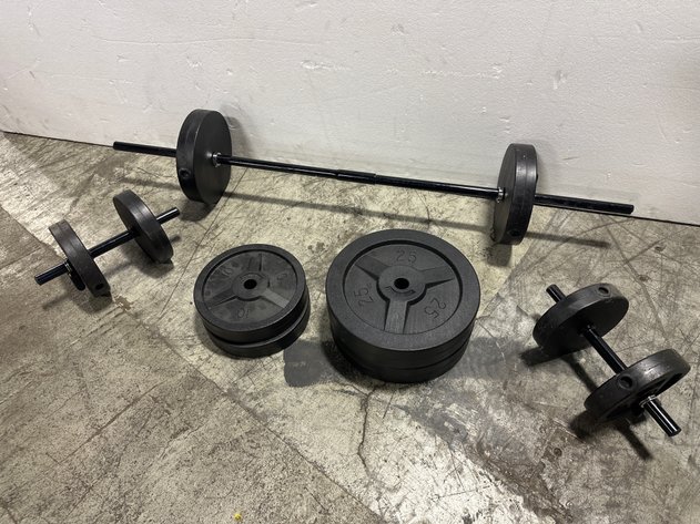 Image for Sportworks & Assorted Free Weight Set with Bars