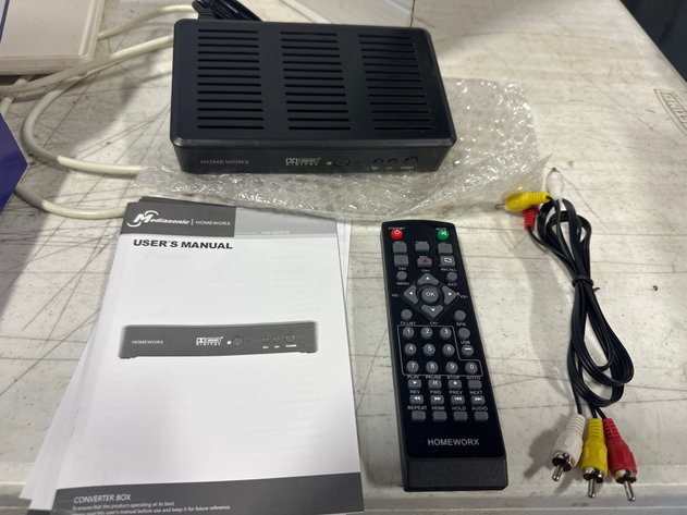 Image for Mediasonic & RCA Digital Converter Boxes and Indoor Antennas