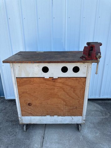 Image for Craftsman Rolling Workbench Cabinet with Vise