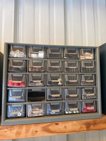 Image for 3 Multi-Drawer Small Parts Organizer Cabinets