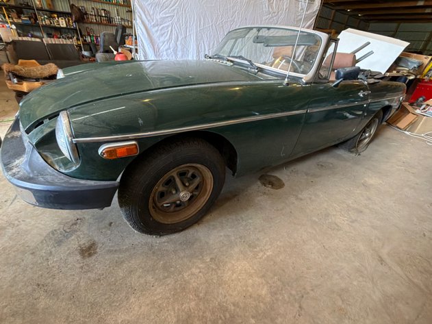 Image for 1977 MG MGB Roadster Convertible - No Title For Parts Only, Bill of Sale Only