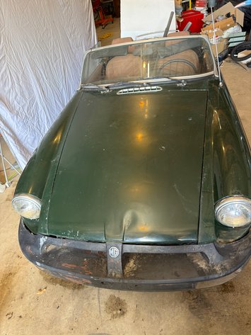 Image for 1977 MG MGB Roadster Convertible - No Title For Parts Only, Bill of Sale Only