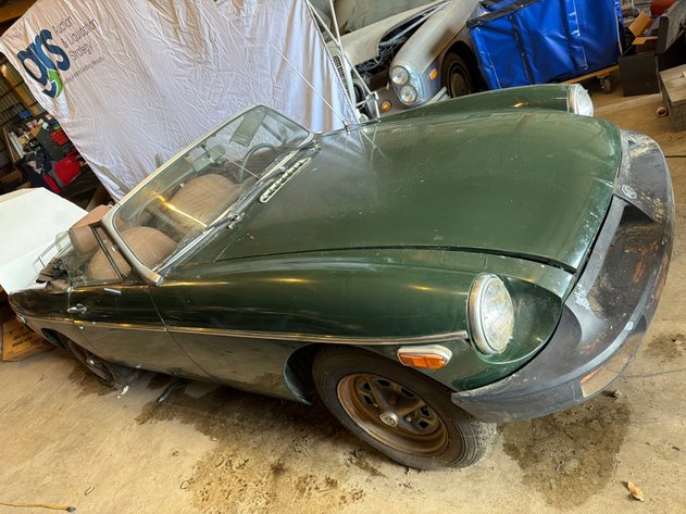 Image for 1977 MG MGB Roadster Convertible - No Title For Parts Only, Bill of Sale Only