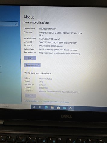 Image for Dell Latitude E5450 Laptop Core i5-5300U 8GB RAM Win10 Pro