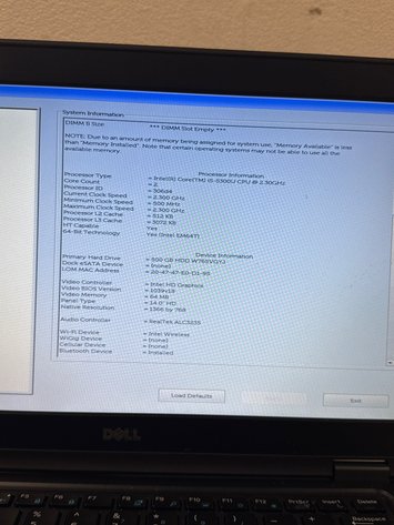 Image for Dell Latitude E5450 Laptop i5-5300U 8GB RAM 500GB HDD