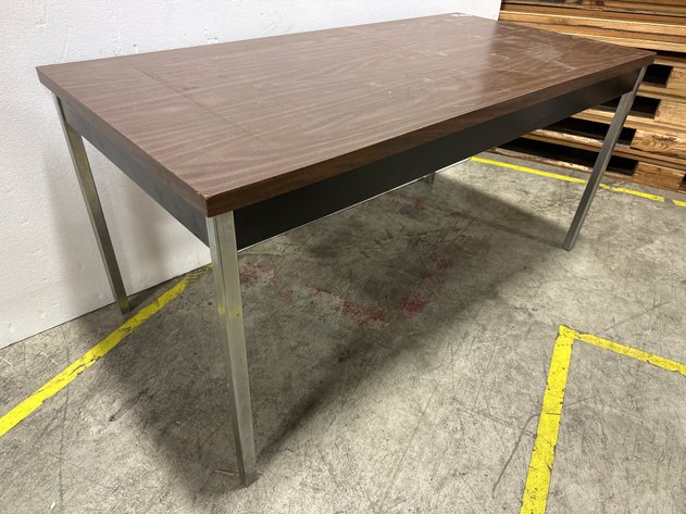 Image for Wood-Grain Laminate Utility Table