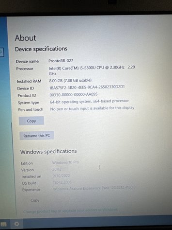 Image for Dell Latitude E5450 Laptop Core i5 8GB RAM