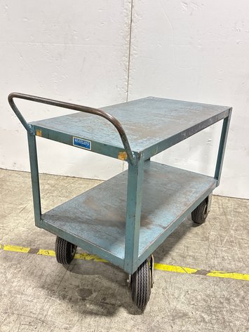 Image for Hercules Industries 2-Shelf Steel Utility Cart