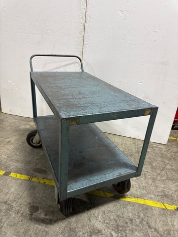 Image for Hercules Industries 2-Shelf Steel Utility Cart