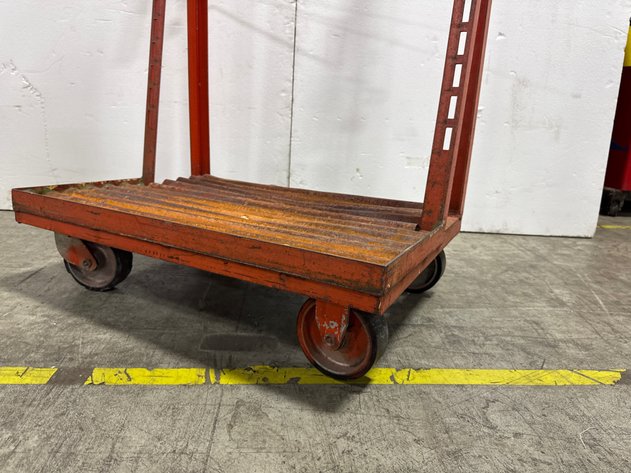Image for Vince Basnik Co. Steel Vertical Material Handling Cart