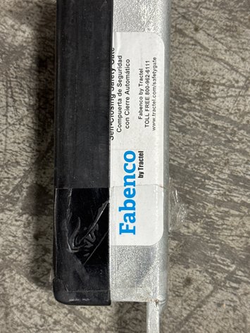 Image for Fabenco by Tractel Galvanized Self-Closing Safety Gate