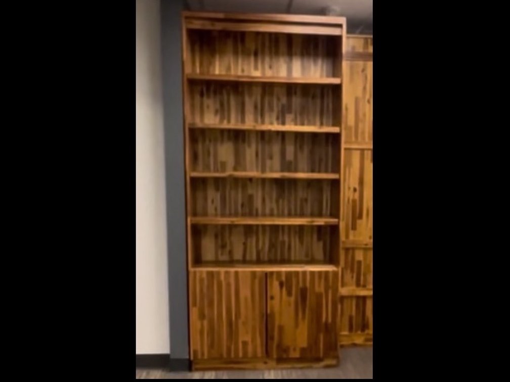 Image for New Wood Bookcases & Glass Display Showcases