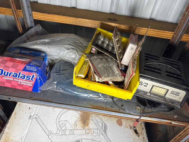 Image for Battery Charger, Fuel Pump, Spark Plugs, and Automotive Parts