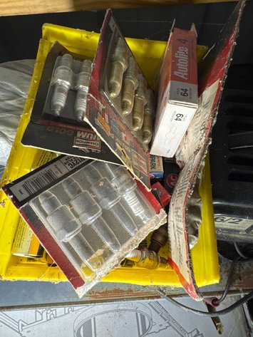 Image for Battery Charger, Fuel Pump, Spark Plugs, and Automotive Parts