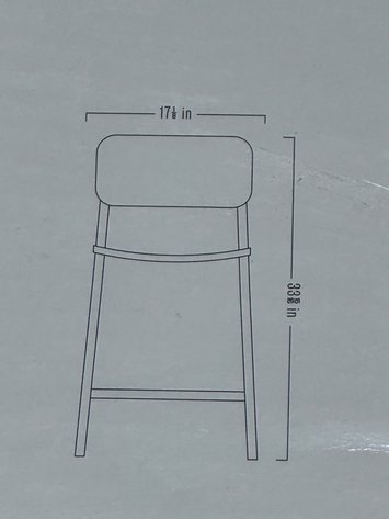 Image for Room Essentials 2-Pack Counter-Height Stools