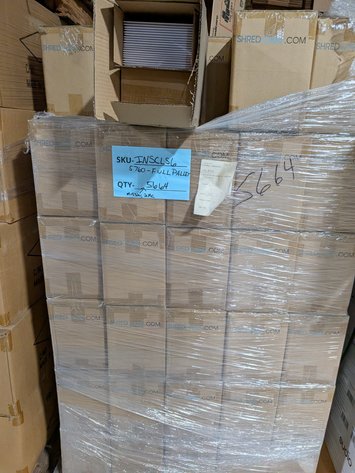 Image for 6-Pack Shredcare Shredder Lubricant Sheets - 48 Packs Per Box (10 Boxes)