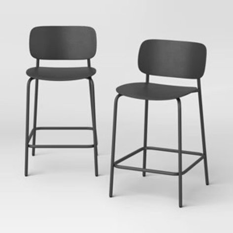 Image for Room Essentials 2-Pack Counter-Height Stools