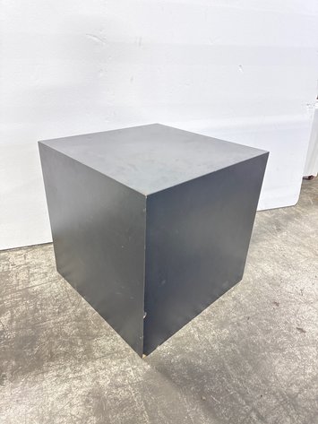 Image for Matte Black Cube Display Pedestal 23