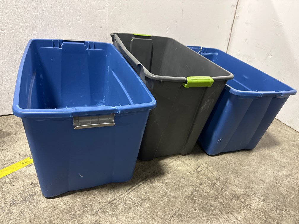 Sterilite Plastic Storage Totes