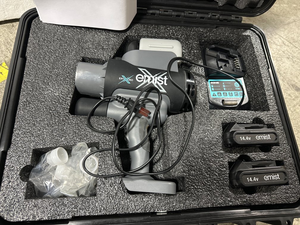 Emist EPIX 360 Handheld Electrostatic Disinfectant Sprayer Kit