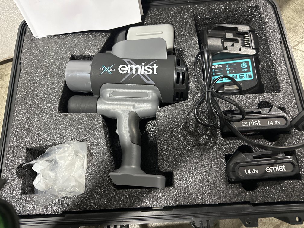 Emist EPIX 360 Handheld Electrostatic Disinfectant Sprayer Kit