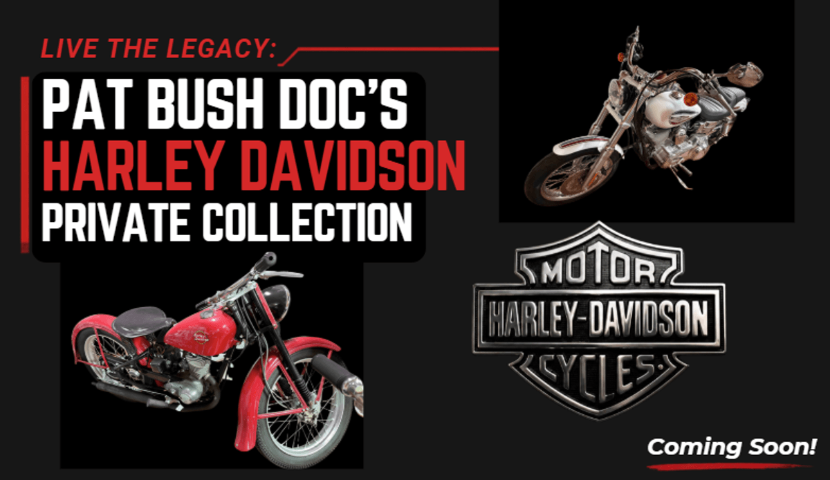 Image for Live the Legacy: Pat Bush Doc's Harley Davidson Private Collection