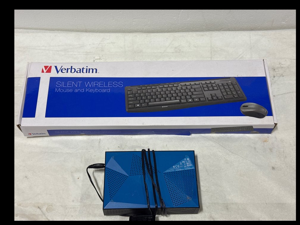 2TB Desktop External Hard Drive & Silent Wireless Mouse and Keyboard Set
