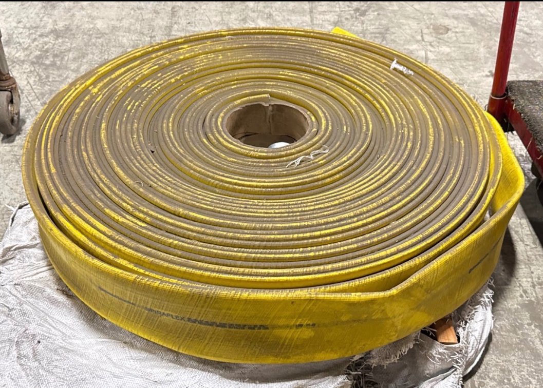 Continental ContiTech Spiraflex Flame Resistant Lay-Flat Hose Roll