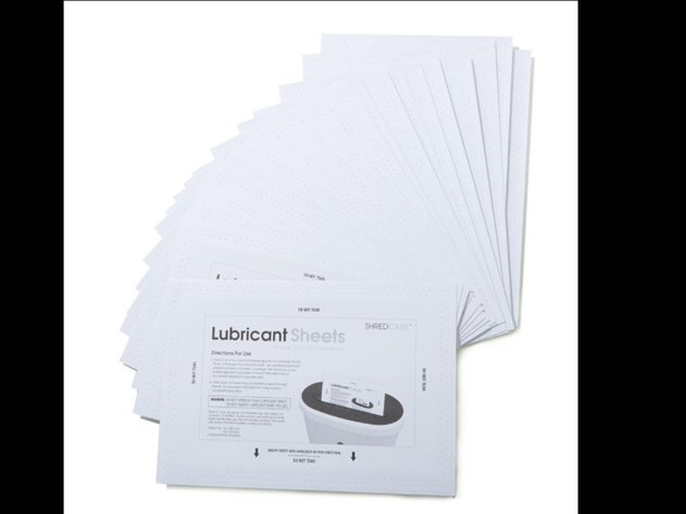 Image for 6-Pack Shredcare Shredder Lubricant Sheets - 48 Packs Per Box (10 Boxes)