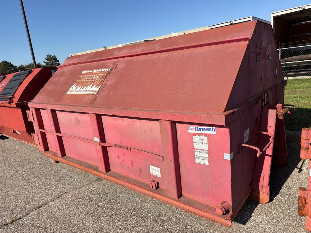 Galbreath Enclosed Steel Roll-Off Container