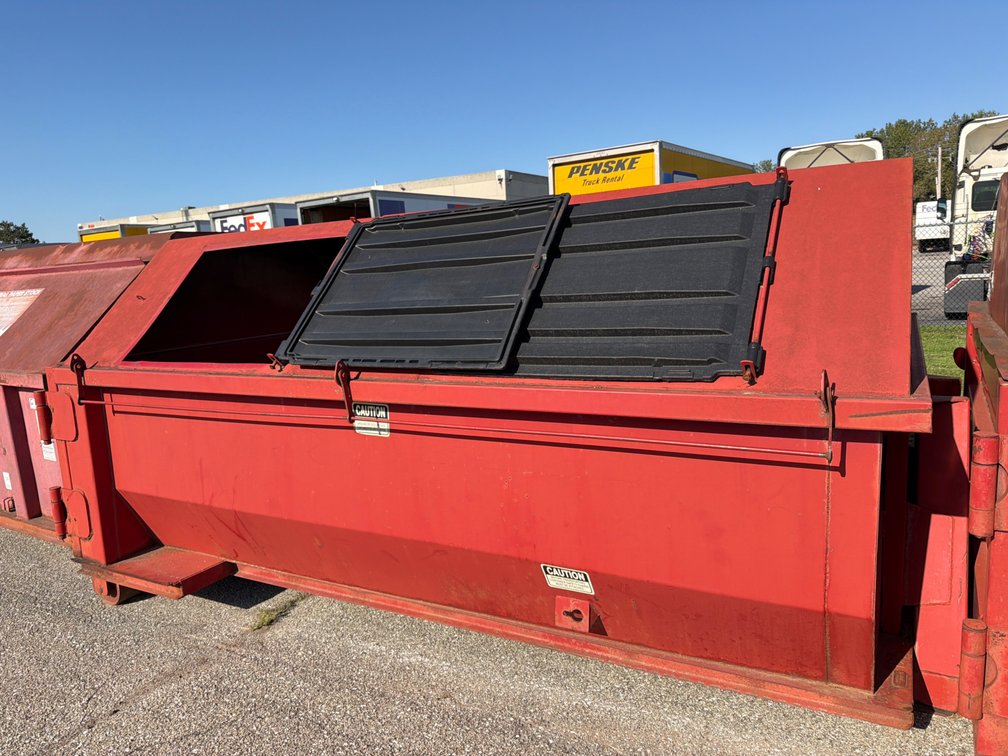 Commercial Steel Waste Refuse Container Dumpster