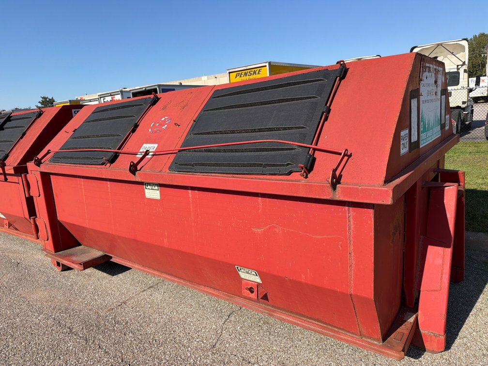 Commercial Steel Paper Recycling Dumpster Container