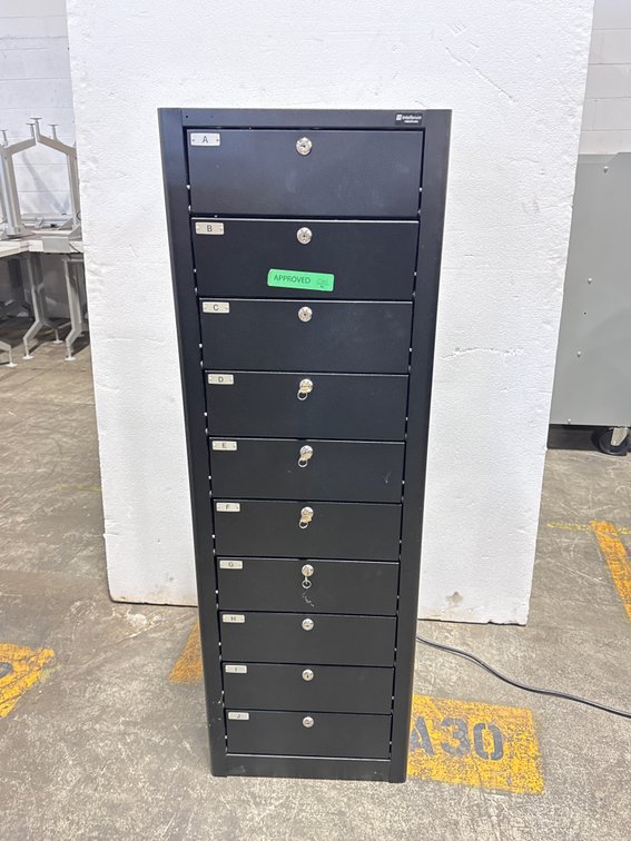 Intellerum 10-Door Charging Locker Tower Cabinet