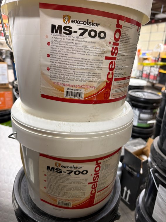 Excelsior MS-700 Modified Silane Wet Set Adhesive - (2) 3 Gallon Pails