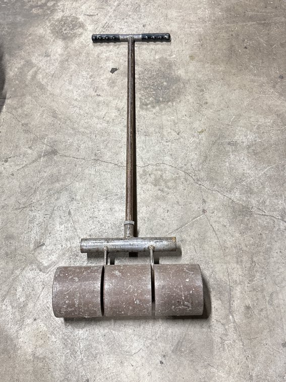 Segmented Steel Floor Roller with T-Handle