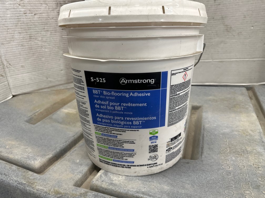 Armstrong S-525 BBT Bio-Flooring Adhesive, 4 Gal.