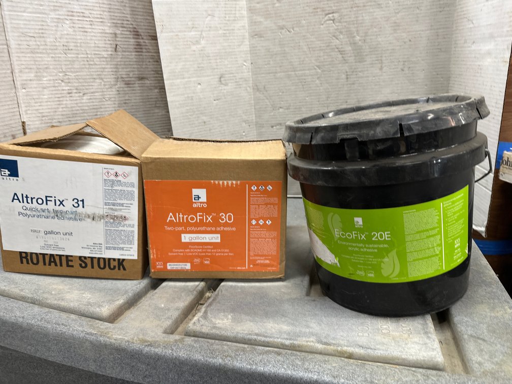 Altro Flooring Adhesives: AltroFix 30, AltroFix 31, EcoFix 20E
