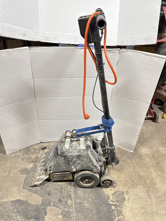 Sinclair Turbo Stripper Walk-Behind Electric Floor Scraper