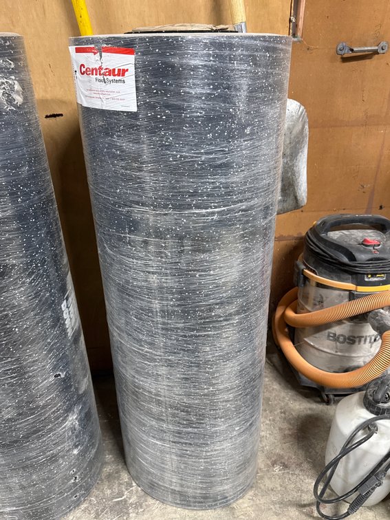 Centaur Floor Systems 48" Speckled Rubber Flooring Roll